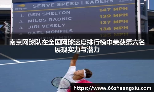 南京网球队在全国网球速度排行榜中荣获第六名展现实力与潜力